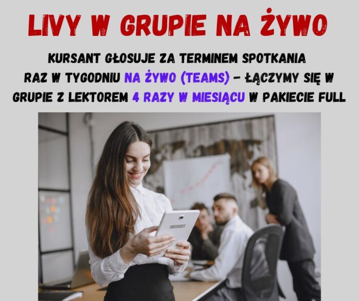 Platforma learningowa ANGIELSKI W CHMURZE - pakiet FULL